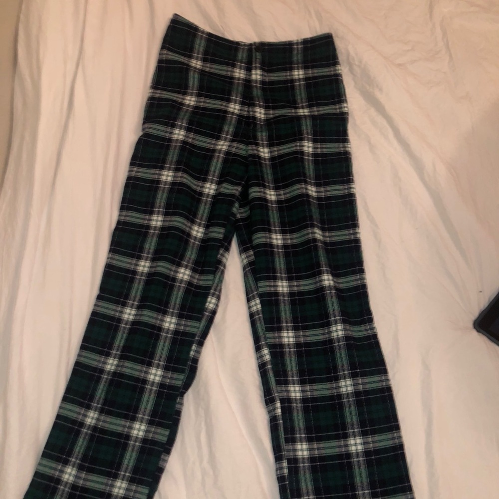 brandy melville/ john galt plaid kim pants